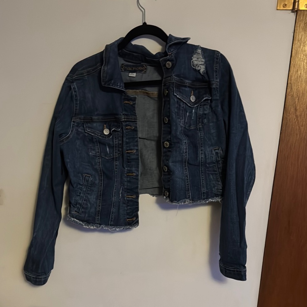 Maurices Blue Jean Jacket Classic Denim Style